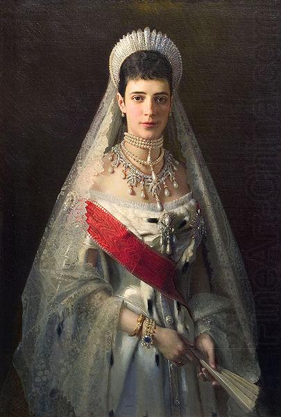 Ivan Kramskoi Maria Feodorovna china oil painting image